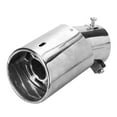 thumbnail image 1 of Soumake Universal Car Rear Metal Curved Exhaust Pipe Tail Muffler Tip Accessories for Auto, 1 of 7