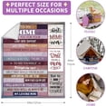 thumbnail image 4 of Mimi Gifts, Gifts for Mimi from Grandkids, Mimi Birthday Gifts, Mimi Gifts for Grandma Grandmother Blanket, Best Mimi Ever Gifts, Mimis Gifts for Christmas Mothers Day Throw Blanket 50"x60", 4 of 6