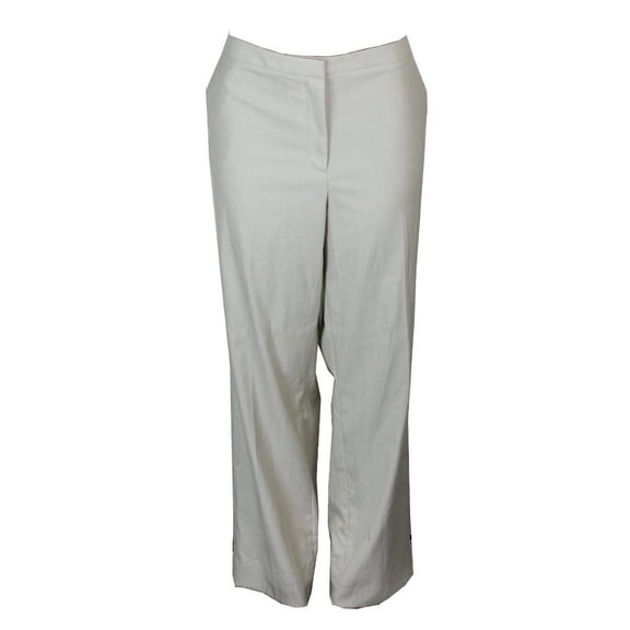 Tommy Hilfiger Womens Beige Straight Leg Fairfield Trouser 16