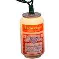 thumbnail image 2 of Kurt Adler Budweiser 10-Light Vintage Beer Can Christmas Light Set, 2 of 5