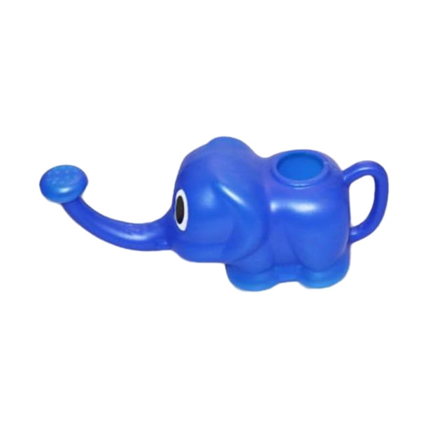 Regadera para niños con pico largo para interiores, regadera de dibujos animados azul