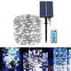 thumbnail image 3 of Serie Navideña Solar Luces Led Guirnalda 10 Metros 100 Leds, 8 modos de luz, carga mediante panel solar, cable de cobre impermeable, decoración para jardín, habitación, interior, exterior, navidad ecomlab  Navideña, 3 of 9