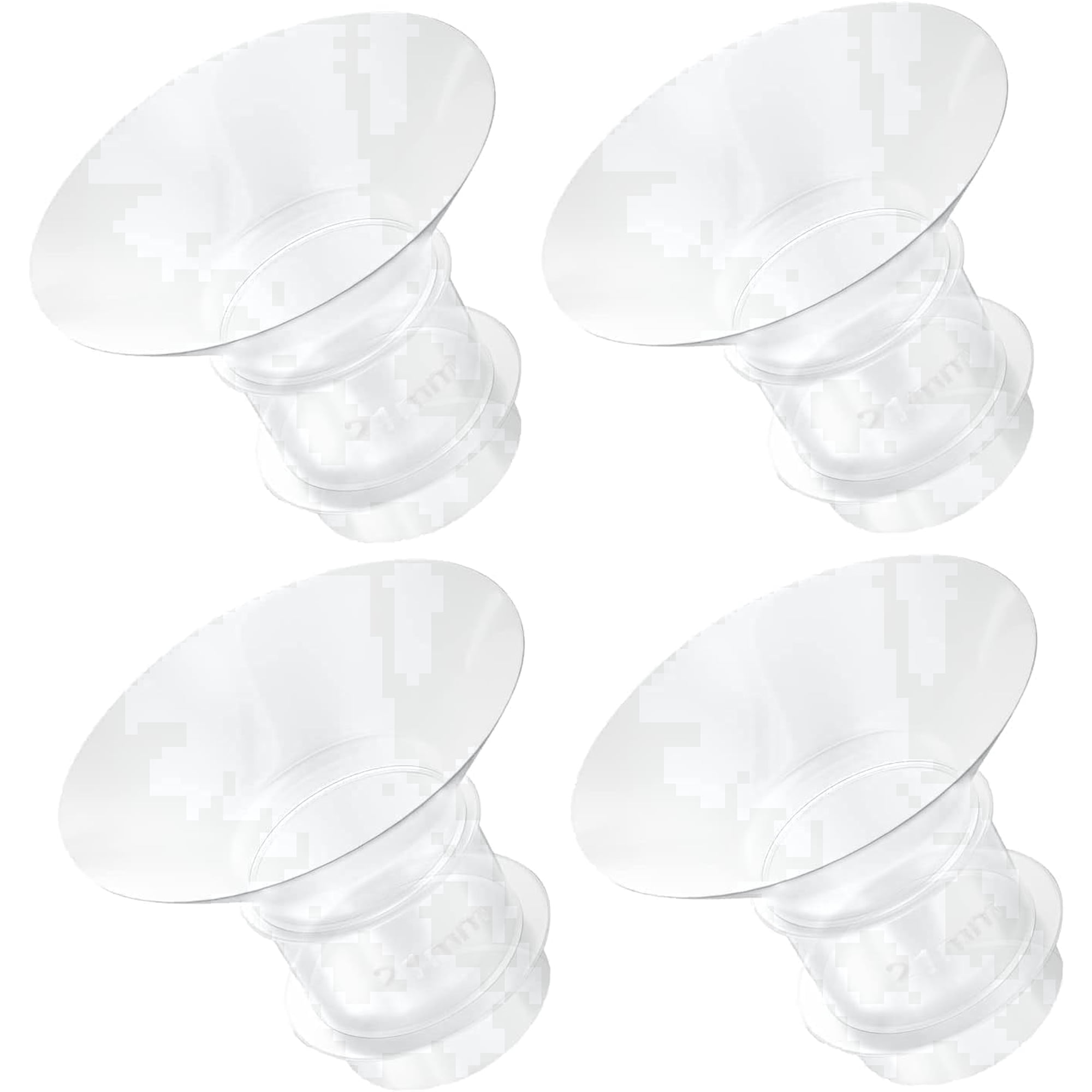 4-Pack 24 mm Flange Inserts Compatible with Momcozy S12 Pro, S9 Pro, S9, S12 Pumps