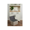 thumbnail image 6 of Covermates Keepsakes China Cups and Coffee Mugs Storage Box - Stackable, Reinforced Handles, China Storage, Beige Heather, 6 of 8
