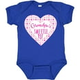thumbnail image 3 of Inktastic Grandpa's Sweetie Pie with Pink Hearts Boys or Girls Baby Bodysuit, 3 of 5