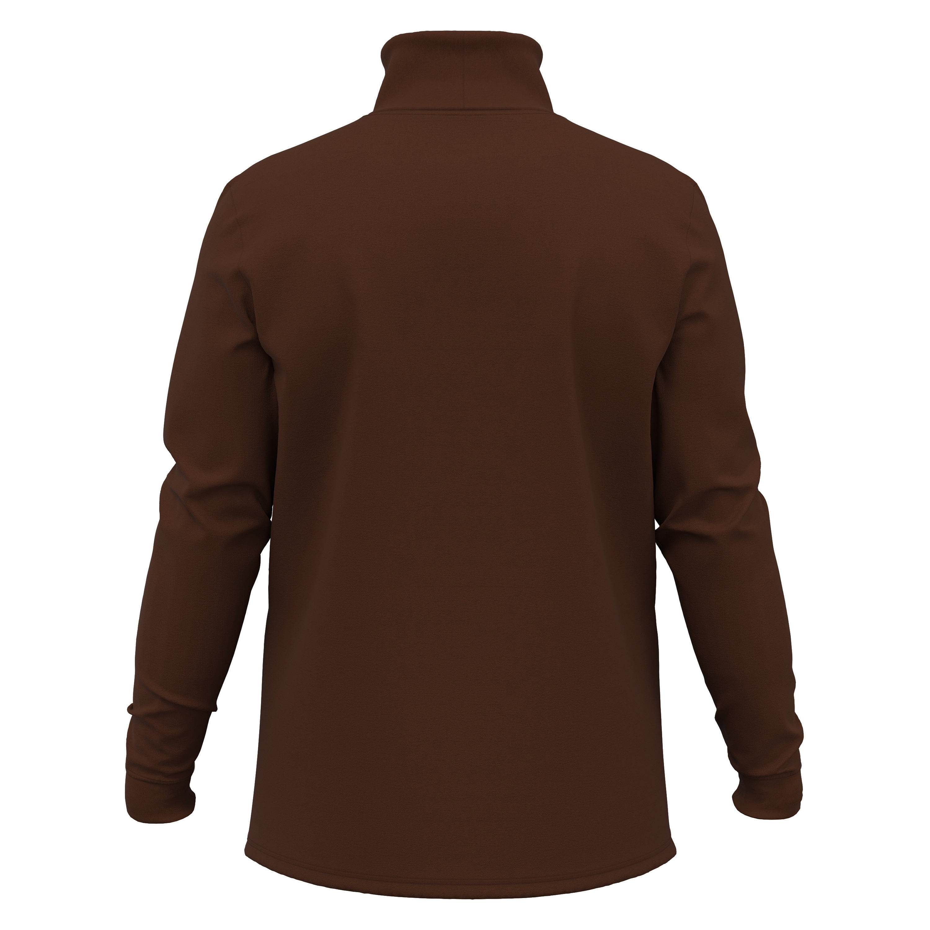 Men's 100% Interlock Knit Combed Cotton Super-Soft Euro Design Ski Casual Turtleneck Pullover
