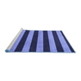 thumbnail image 2 of Ahgly Company Machine Washable Indoor Rectangle Abstract Blue Modern Area Rugs, 7' x 9', 2 of 4