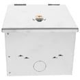 thumbnail image 1 of Shisuyan Stainless Steel Outlet Box Metal Socket Box Anti-theft Outlet Box Protective Socket Box with Lock, 1 of 8