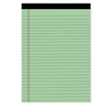 thumbnail image 1 of Xiao Hua Bloc de notas verde de 4 unidades, bloc de notas de color de 5 x 8 pulgadas, 50 hojas de papel de notas de línea ancha, bloc de notas, papel grueso de 80 g/m², lista de tareas de oficina, 1 of 5