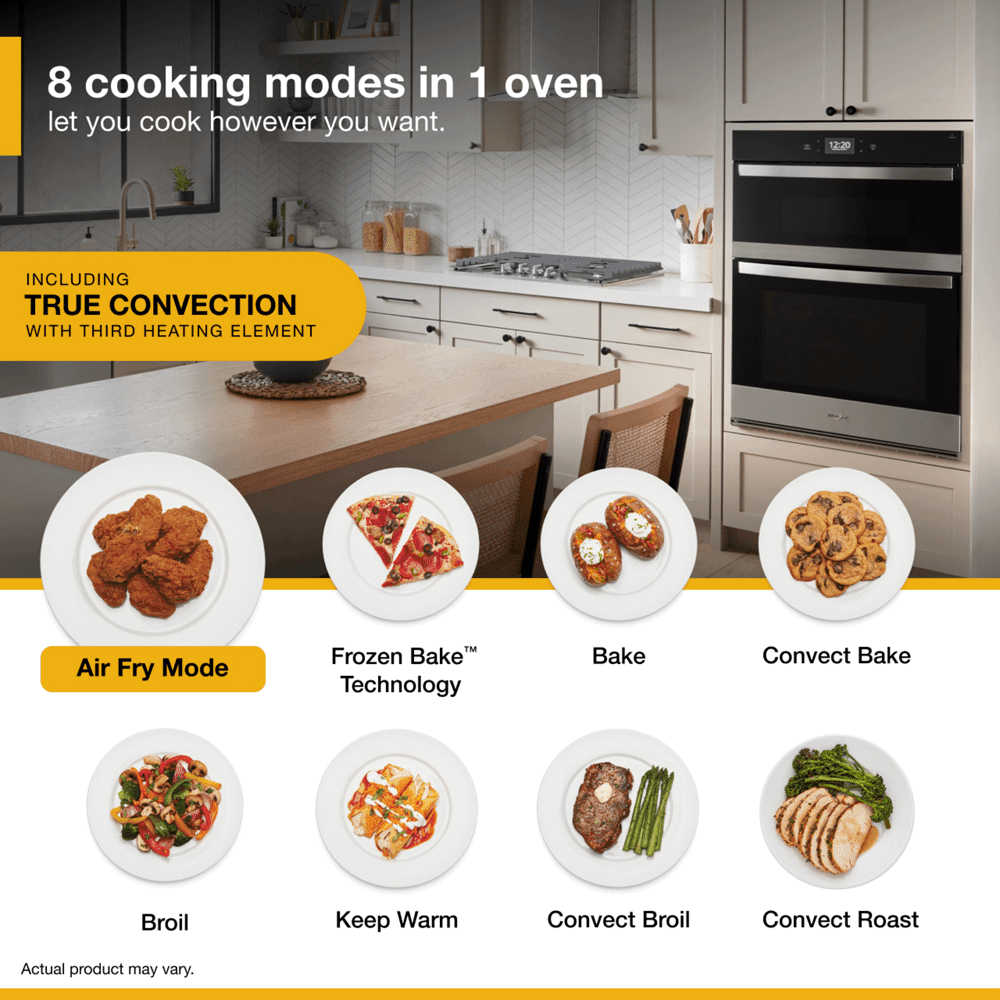 WHIRLPOOL WOEC7030PZ electric oven and microwave combo