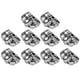 thumbnail image 3 of Colgante de calavera con cuentas de Paracord hermoso agujero de 45 mm/02 pulgadas cuentas de Paracord de aleación antideslizantes calavera de Metal para llaveros para ANGGREK Otros, 3 of 8