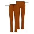 thumbnail image 5 of Adar Addition Scrubs For Women - Skinny Leg Cargo Drawstring Scrub Pants - A6104P - Caramel - L, 5 of 7