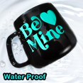 thumbnail image 3 of HAHADAXA Green Adhesive Chrome Vinyl 12" x 6FT Mirror Craft Adhesive Permanent Vinyl for Crafts Lettering, 3 of 7