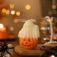 thumbnail image 4 of Clearance Halloween Decor Under $5 Halloween Pumpkin Decorative Scented Candles Natural Soy Beeswax Clean Long Lasting Burn Festive Atmosphere For Any Room Parties Cozy Holiday Decoration,1PC, 4 of 4