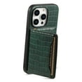 thumbnail image 7 of for Samsung S24Ultra Crocodile Pattern Leather Phone Case, Classic Croc-printed Check Leather Magnetic Folio Flip ID Credit Card Holder Slot Back Cover Bag, Kickstand Support, 7 of 7