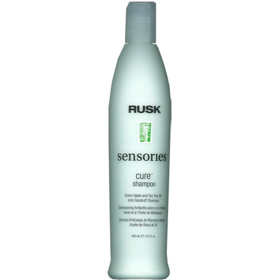Rusk Sensories Cure Green Apple & Tea Tree Oil Anti-Dandruff Shampoo (Size : 13.5 oz)