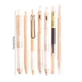 thumbnail image 3 of 7 Pack Ballpoint Pens, Smooth Writing Office Pens for Home, Work, Bulk Fine Point Pens for Note Taking, Journaling, Daily Use, Comfort Grip, Long Lasting Orange, 3 of 6