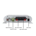 thumbnail image 4 of AMERTEER Digital Hi-Fi Power Amplifier 2.1CH Subwoofer Stereo Audio Player Car Motorcycle Home Power Amplifier, 4 of 6