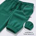 thumbnail image 6 of lcziwo Boys Fleece Athletic Sweatpants Kids Baggy Cinch Bottom Sweat Pants with Pockets Drawstring Joggers Pant, 6 of 11