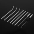 thumbnail image 4 of Paille Réutilisable, Paille en Verre, Durable pour Boire du Café Chaud Boissons Froides Boissons Glacées, 4 of 8