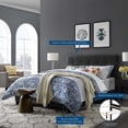thumbnail image 6 of Amira Full Upholstered Fabric Bed (6000-GRY), 6 of 7