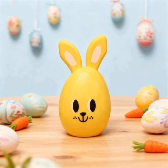 18PCS Plastic Easter Eggs Bulks Fillable Empty Bunny Shaped Eggs for Easter Hunt, Basket Stuffers Fillers, Classroom Prize Supplies, Filling Treats and Party Favor for Fillable Hunt Easter Basket