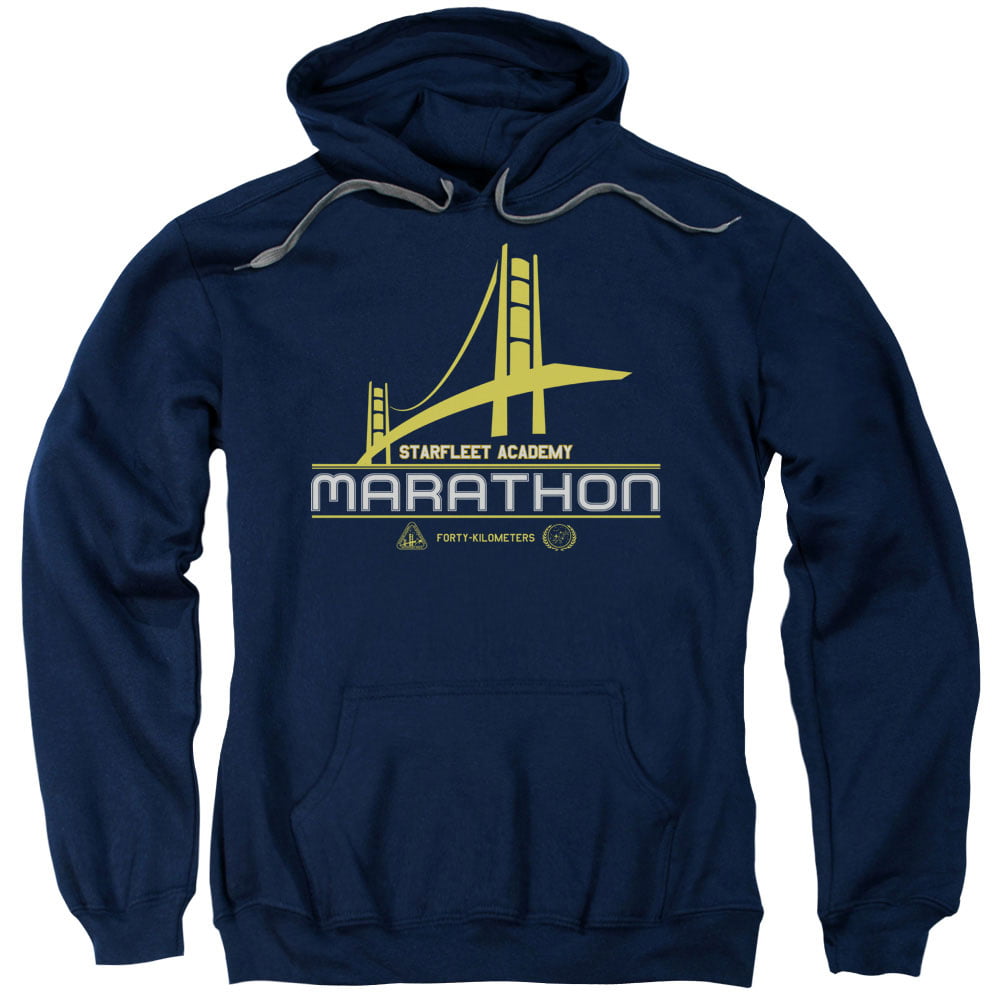 Marathon Logo Adult Crewneck Sweatshirt Star Trek