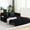 Black, variant on 64.5 Inch Multi-functional Sofa Bed with Two Pillows / Relax and Enjoy at Home
