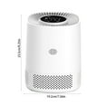 thumbnail image 3 of Usb Smart Air Purifier, Home Office Desk Unit, Quiet Operation, Modern Design for Home Use, Hepa Filter, Energy Efficient, Compact Size, Black Color for Allergies, Rkxzt, 3 of 6