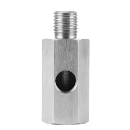

Npt Fitting Oil Pressure Sensor Tee Oil Pressure Sensor Adapter For Supply Feed Line Gauge Adapter Car Accessory Male To Female 1/8in To M12X1.5 Adapter Oil Pressure Sensor