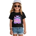 thumbnail image 4 of CAUYDY Halloween Shirt for Kids Girls Funny Boo Pumpkin Ghost T-Shirt Retro Flower Spooky Season Short Sleeve Tee Tops(A01-Black,10-11 Y), 4 of 5
