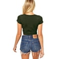 thumbnail image 2 of Vivian's Fashions Top - Crop Top, Short Sleeve, 2 of 4