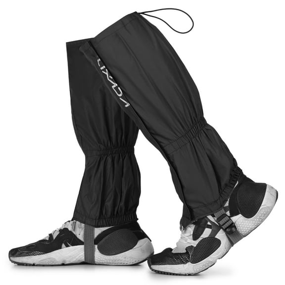 Shin guards set,Water Resistant Cloth And Water Resistant Of Zippered Resistant Cloth Cover Zippered And One Pair Of Zippered And Water Adjustable Snow Boot Shin Set One Huiop