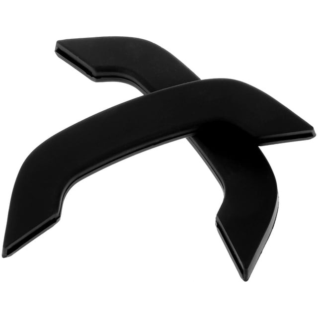 CATIEBYE 1Par Fundas De Mango De Silicona Para Cocina Con Aislamiento Térmico En Color Negro