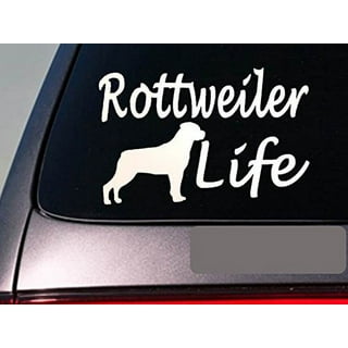 Rottweiler Car Decal