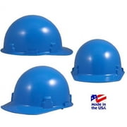 MSA Thermalgard Protective Caps with Fas-Trac Suspension Blue