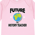 thumbnail image 4 of Inktastic Future History Teacher Boys or Girls Long Sleeve Baby Bodysuit, 4 of 5