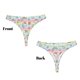 thumbnail image 3 of Balery Cute Unicorn Tangas de Algodón para Mujer con Estampado – Ropa Interior Sexy, Transpirable, G-string-4X-Large, 3 of 6