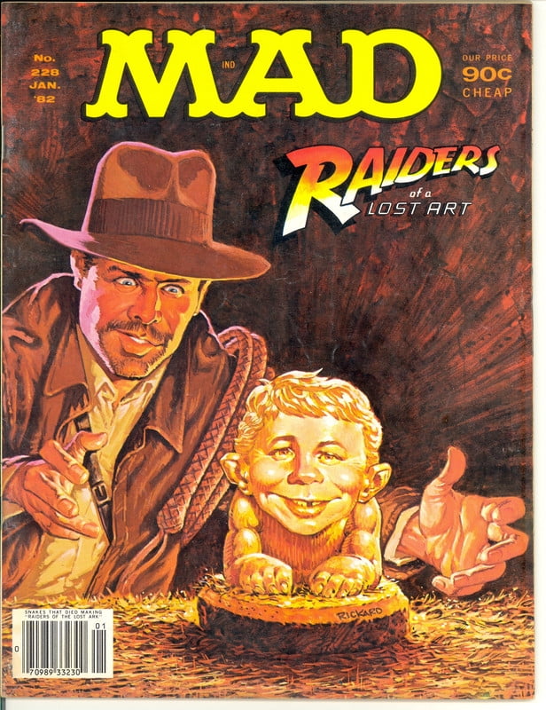 MAD Magazine Vintage Collectible #228 JAN 1982