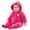 C-Hot Pink469, variant on DHFJKG Toddler Baby Flannel Jumpsuit Infant Unisex Fluffly Shaggy Long Sleeve Hooded Romper With Pockets Winter Sweet One-Piece