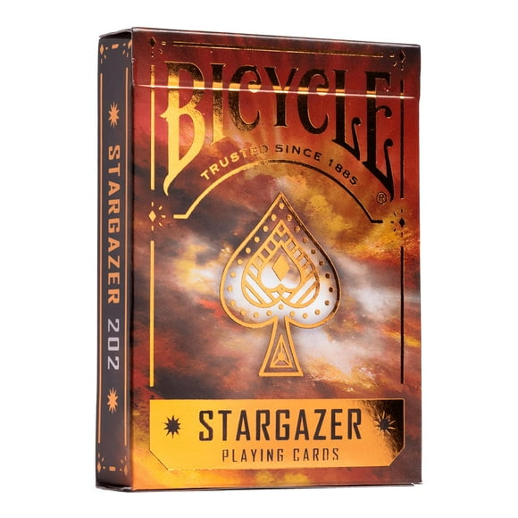 Juego de cartas para bicicleta, Stargazer 202, diseño de nebulosa del cangrejo del Hubble