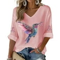 thumbnail image 4 of WCJM 100% Cotton Long Sleeve T Shirt Womens Women's Long Sleeve T-Shirt In We Wear Shirts Breast Cancer Shirt Ribbon, 4 of 4