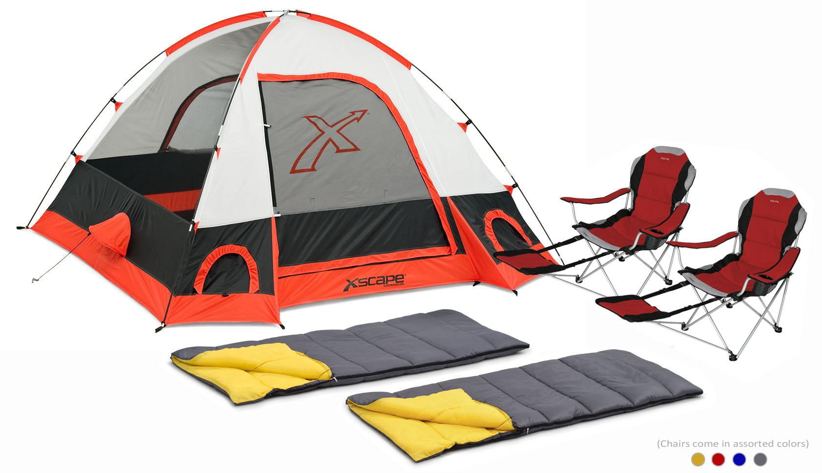 Torino 3, Sportline & Sleeping Bag ComboChair ColorBlack Walmart