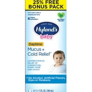 Hyland's Naturals Baby Mucus + Cold Relief Bonus Pack, 5oz