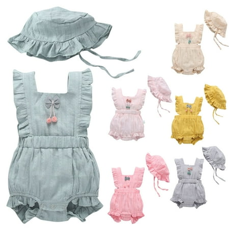 

PEASKJP Rompers for Girls Breathable Texture Baby Unisex Short Sleeve One Piece Rompers Jumpsuit Stretch Cotton Bodysuits Grey 0-3 Months