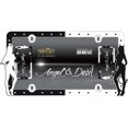 thumbnail image 1 of Angel & Devil Black And White License Plate Frame, 1 of 1