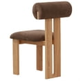 thumbnail image 6 of Safavieh Halloway  Wood Dining Chair in Brown / Natural, 6 of 7