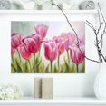 thumbnail image 1 of Tulips in a Row - Floral Art Canvas Print, 1 of 3
