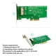 thumbnail image 5 of Seitruly Adaptador Universal SSD a PCI-E, convertidor de tarjeta, tarjetas de expansión de alta dureza, adaptadores de disco duro con soporte de perfil Electrónica miscelánea, 5 of 6