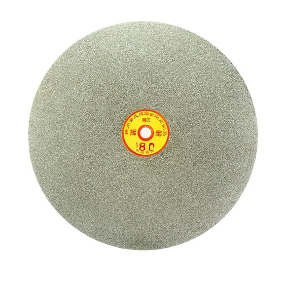 250mm 10-inch Grit 80 Diamond Coated Flat Lap Disk Wheel Grinding Sanding Disc